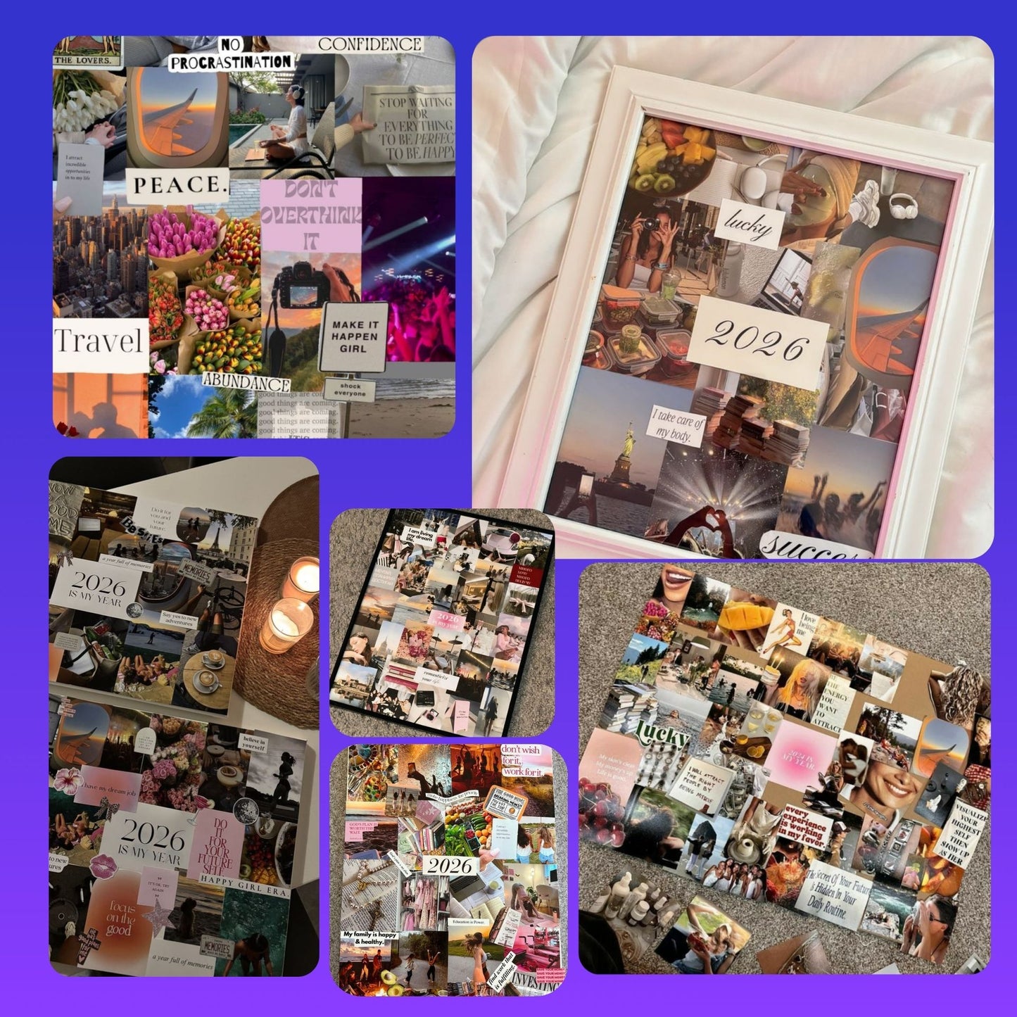 Visuality - Kit VisionBoard prêt à l'emploi (numérique + imprimable)