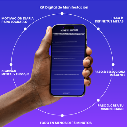 Visuality - Paquete de Bienvenida de Visionboard